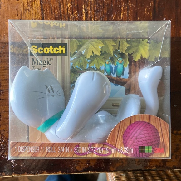 scotch Office Tape Dispenser Cat Tape Dispenser Scotch Magic Tape Dispenser Poshmark